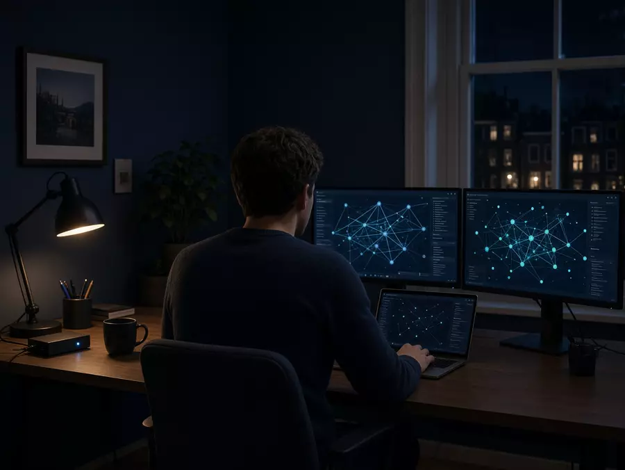 ICT-specialist lost een netwerkstoring op afstand op